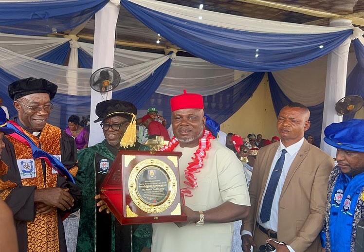 Ukachukwu honored at Tansian University